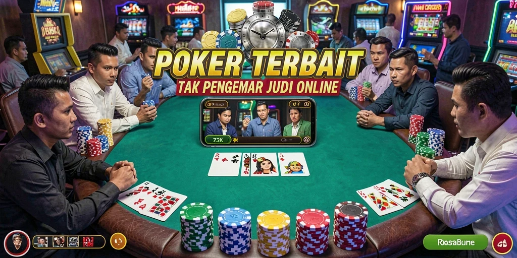 Tampilan gameplay Poker yang seru dan menantang di 73K.