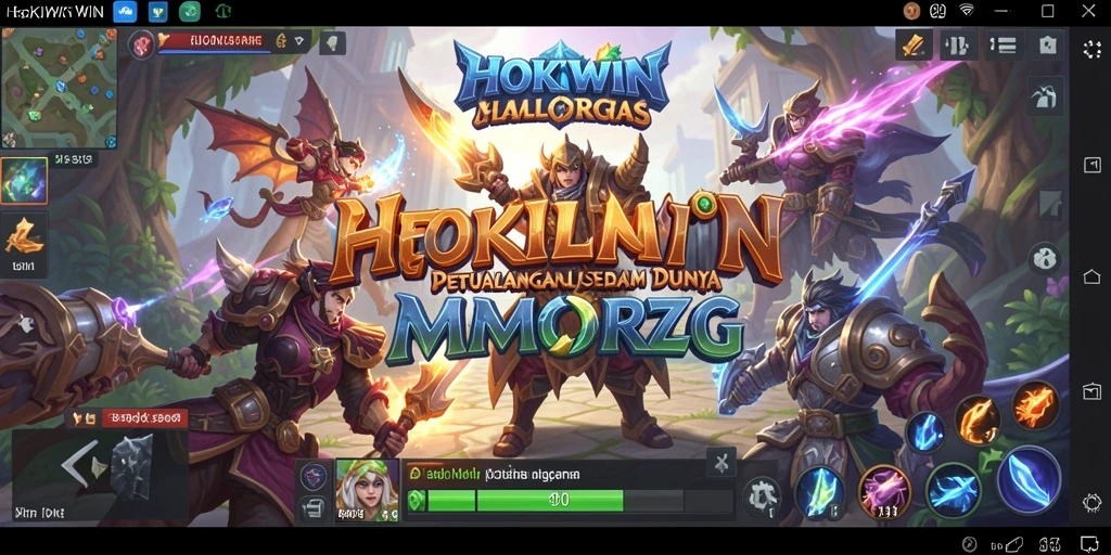 Tampilan seru dari gameplay HOKIWIN dengan aksi mendebarkan.