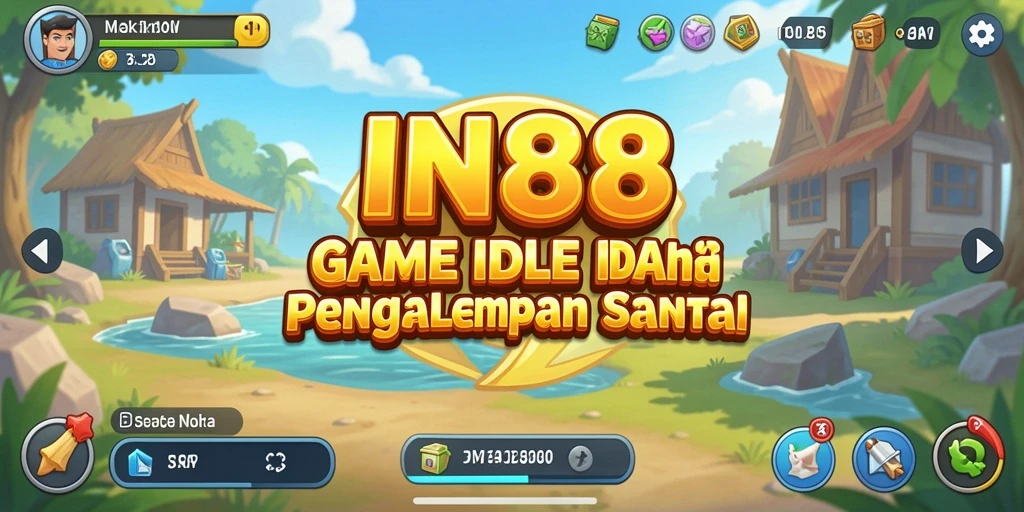 Tampilan gameplay IN88 yang sederhana dan menarik.