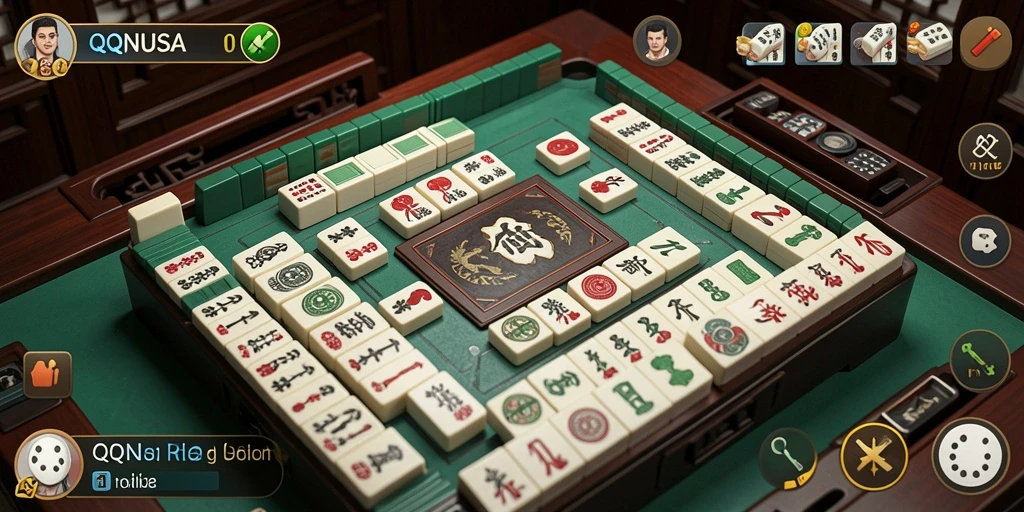 Gameplay seru dan visual menawan dari QQNUSA Mahjong.