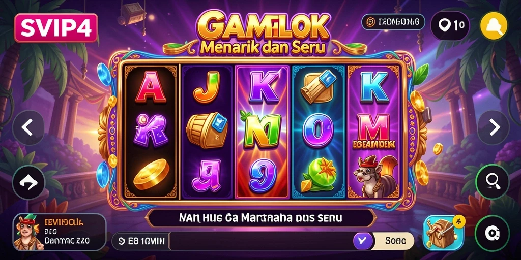 Tampilan gameplay Slot yang mengasyikkan di SVIP4.