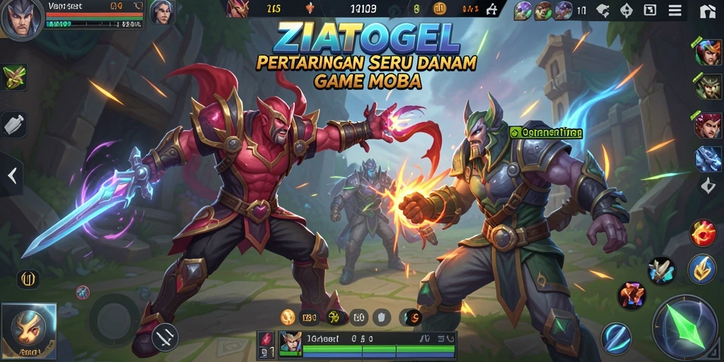 Gameplay seru di dalam ZIATOGEL dengan grafis menawan.